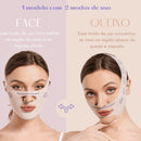 V-Revitalize™ - Máscara de Contorno Facial - Suaviza Rugas, Papada e Modela o Rosto