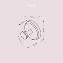 Fluno Sup™ – Gancho de Ventosa Premium Para Banheiro e Cozinha – Compre 1, Leve 2 + Frete Grátis